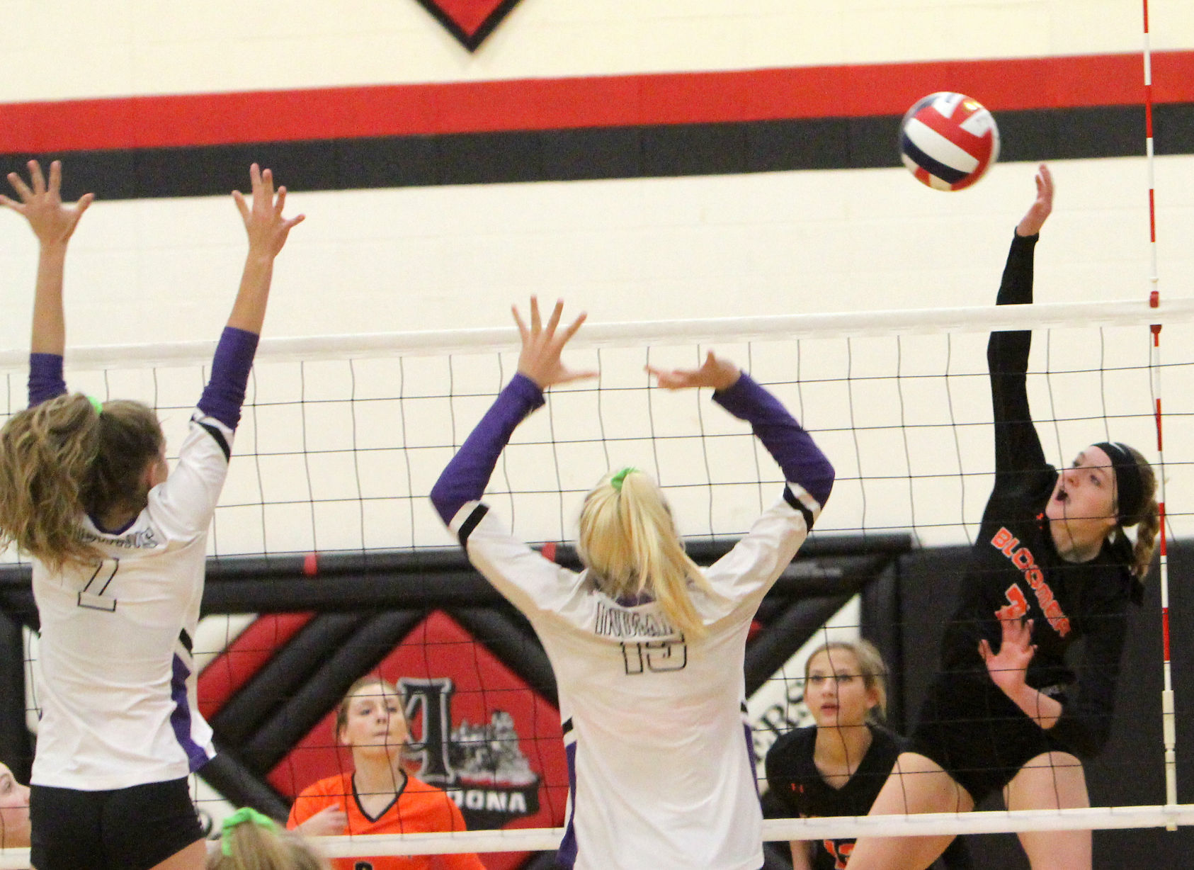 Bloomer volleyball vs Mosinee 10-27-18